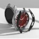 7. Etui Ringke Slim 2-pack na Samsung Galaxy Watch 6 Classic 43 mm - czarny i przezroczysty