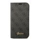 3. Etui Guess 4G Vintage Gold Logo na iPhone 14 Pro - czarne