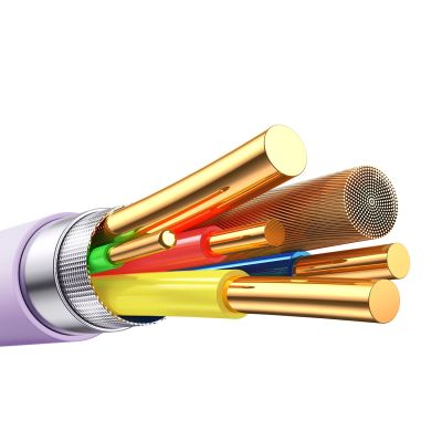 5. Kabel Joyroom S-A59 Vibrant Series 30W USB-C - Lightning 1,2m - fioletowy