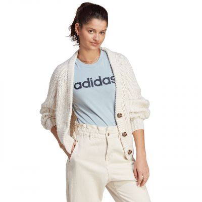 7. Koszulka adidas Loungewear Essentials Slim Logo Tee adidas W IM2832