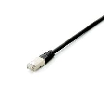 Equip 645693 kabel sieciowy Czarny 0,25 m Cat6a S/FTP (S-STP)