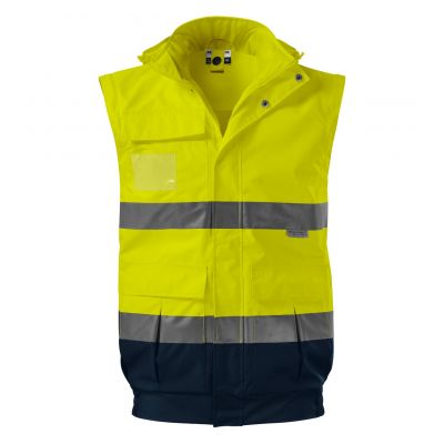 5. Kurtka Rimeck HV Guard 4 in 1 M MLI-5V297 fluorescencyjny żółty