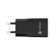 13. NATEC ŁADOWARKA SIECIOWA RIBERA GAN SLIM 1X USB-A + 1X USB-C 20W CZARNA