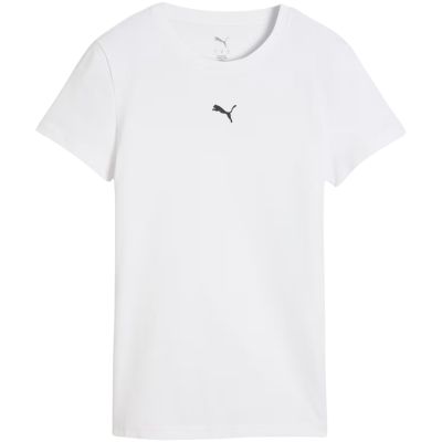 2. Koszulka damska Puma Ess Centered Cat Logo Tee biała 692916 02