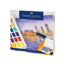 Faber-Castell 169748 farba wodna Wielo Paleta 48 szt.