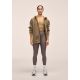 2. Bluza damska CASALL Easy Oversized Zip Hoodie kolor brązowy