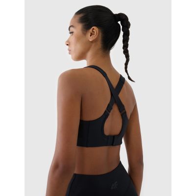 2. Biustonosz treningowy ze średnim wsparciem 4F 4FWSS25USBAF164-20S