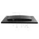 11. Lenovo ThinkVision P24q-30 LED display 60,5 cm (23.8") 2560 x 1440 px Quad HD Czarny