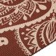 4. Mata do Jogi Gaiam Intense Rust Sundial Flower 5mm 65733