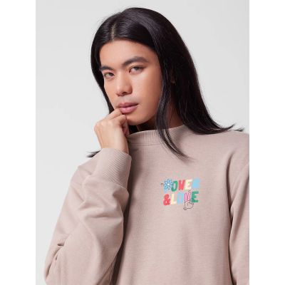 2. Bluza dresowa nierozpinana bez kaptura męska Outhorn OTHWSS24TSWSM1166-83S