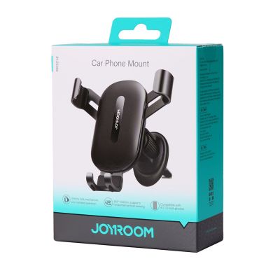 7. Uchwyt Joyroom JR-ZS392 na telefon grawitacyjny na kratkę nawiewu - czarny