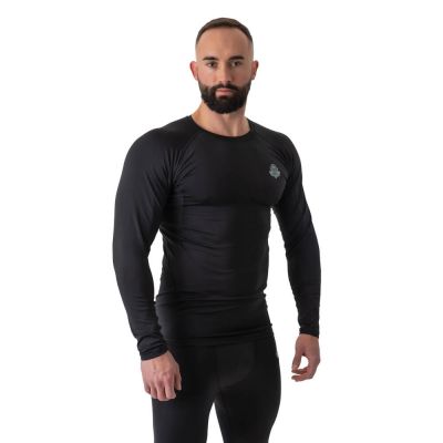 12. Rashguard długi rękaw czarny BlackRSL - S