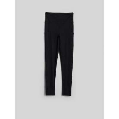 7. Legginsy z prążkowanej dzianiny damskie 4F 4FRAW26TTIGF357-20S
