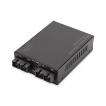 Digitus Konwerter medialny SC/SC Fast Ethernet wielomodowy/ jednomodowy