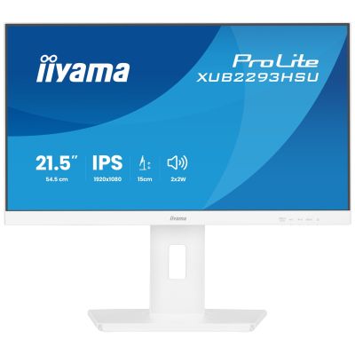 3. Monitor Iiyama TFT XUB2293HSU IPS 21.5''/HDMI/DP/2xUSB 2.0 - Płaski Ekran - 54.6 cm