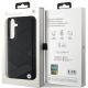 8. Etui BMW Signature Leather Crossing Lines Pattern na Samsung Galaxy S24+ - czarne