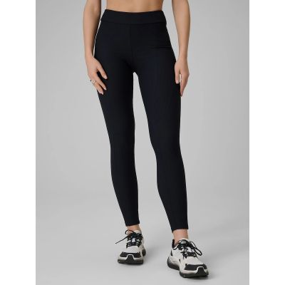 3. Legginsy dzianinowe prążkowane damskie 4F 4FRSS26TTIGF302-20S