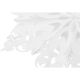 3. DEKORACJA PAPIEROWA PŁATEK ŚNIEGU ŚR.64 CM BIAŁY
