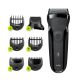 Braun Series 3 300BT Golarka rotacyjna Przycinarka Czarny