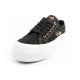 3. Lee Cooper buty sportowe damskie trampki platforma czarne ze złotym