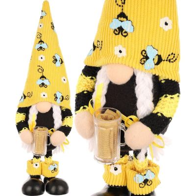 6. SKRZAT GNOM PSZCZÓŁKA 25CM DEKORACJA WIOSENNA