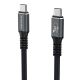 3. Kabel Wozinsky WPS-UY42S USB-C USB4 40Gb/s 240W 2m 4K - czarny