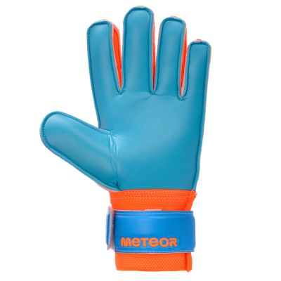 106. Rękawice bramkarskie Meteor Catch Blue 03806-03812
