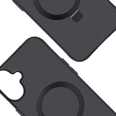 2. Etui 3mk Smoke Case Mag&Stand na iPhone 17 - czarne