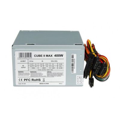 5. Zasilacz IBOX CUBE II 400W 12 CM FAN ZIC2400W12CMFA (400 W)