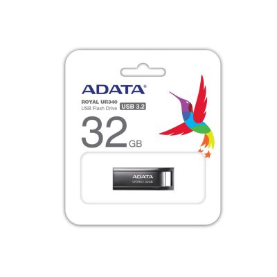 5. ADATA FLASHDRIVE UR340 32GB USB 3.2 BLACK
