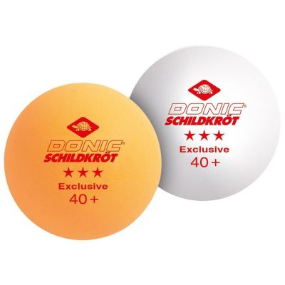 2. PIŁECZKI DO TENISA STOŁOWEGO EXCLUSIVE 3- STAR POLY 40 6SZT DONIC