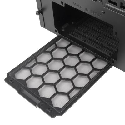 7. Obudowa SilverStone SST-SED1-B Seta D1 Midi-Tower - juodas