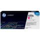 4. HP 650A oryginalny wkład z purpurowym tonerem LaserJet