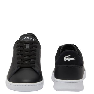 3. Sneakersy męskie Lacoste Carnaby Set buty sportowe tenisówki trampki czarne (748SMA0011312)