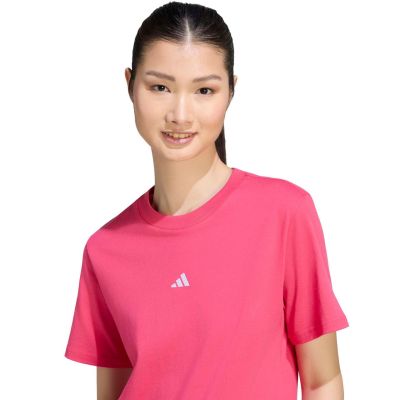 4. Koszulka damska adidas Essentials Small Logo różowa KF8395