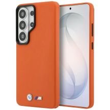 Etui BMW M Metal Logo MagSafe na Samsung Galaxy S26 Ultra - pomarańczowe