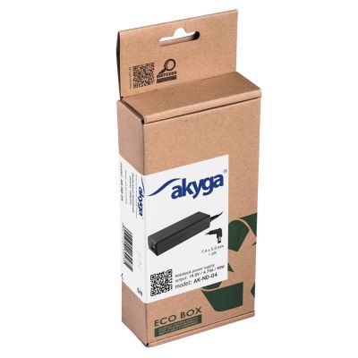 6. Zasilacz sieciowy Akyga AK-ND-04 do notebooka Compaq, HP (19 V; 4,74 A; 90W; 7.4 mm x 5 mm)