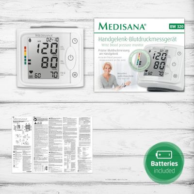 10. Ciśnieniomierz nadgarstkowy Medisana BW 320
