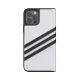 3. Etui Adidas OR Booklet Case PU na iPhone 12 / 12 Pro 6,1" - biało-czarne