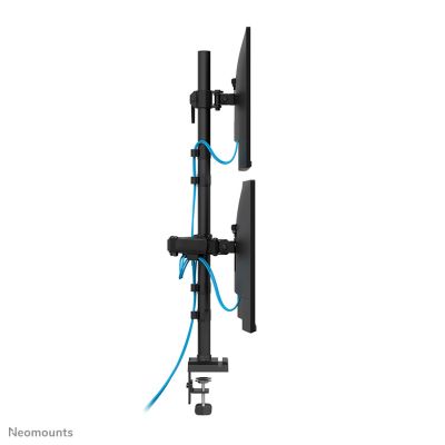 8. Neomounts DS60-600BL2-1 uchwyt / stojak do monitorów 81,3 cm (32") Biurko Czarny