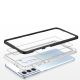 5. Clear 3in1 etui do Samsung Galaxy S21+ 5G (S21 Plus 5G) żelowy pokrowiec z ramką czarny