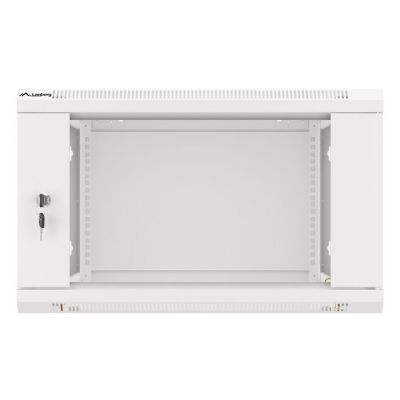 5. Lanberg WF01-6606-10S stojak 6U Szafa wisząca Szary