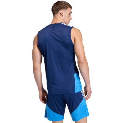 4. Koszulka męska adidas Tiro 26 Competition Sleeveless Jersey granatowa JY6433