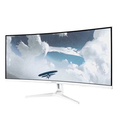 7. Arozzi Nova 34” Curved monitor komputerowy 86,4 cm (34") 3440 x 1440 px 4K Ultra HD LED Biały