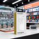 6. Powerbank Wozinsky W11-W 10000mAh 10W z wbudowanymi kablami i latarką - biały