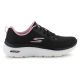 6. SKECHERS GO WALK HYPER BURST SPACE INSIGHT BLACK/PINK 124578-BKPK