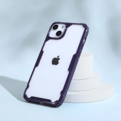 7. Nillkin Nature Pro etui iPhone 14 Plus pancerna obudowa pokrowiec niebieski