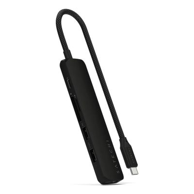 6. Satechi ST-P6SK huby i koncentratory USB Type-C 10000 Mbit/s Czarny