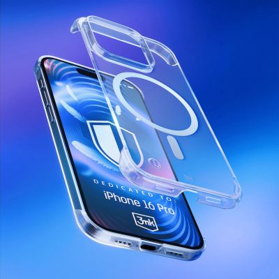 13. Etui 3mk Just20g MagCase na iPhone 16 Pro - przezroczyste