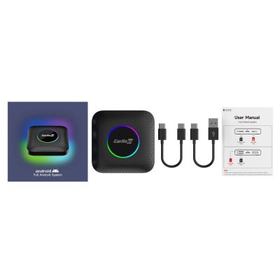 9. Adapter CARLINKIT TBOX Ambient 8GB+128GB Android 13- 8G/128G Carplay I Android Auto czarny